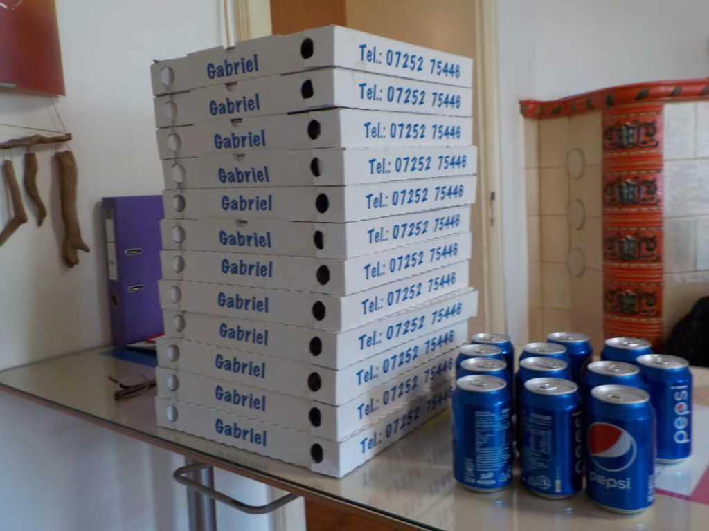 PIZZA RADLN für die NOSTLER
